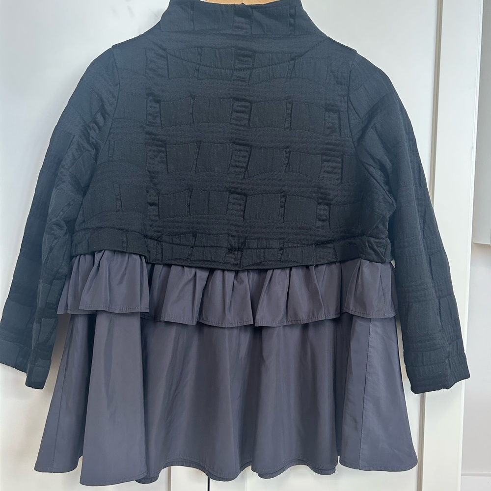 IC COLLECTION Black and Gray Puffer Jacket so cute! - Picture 2 of 6